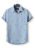 Corn icon pattern - Button Down Shirts