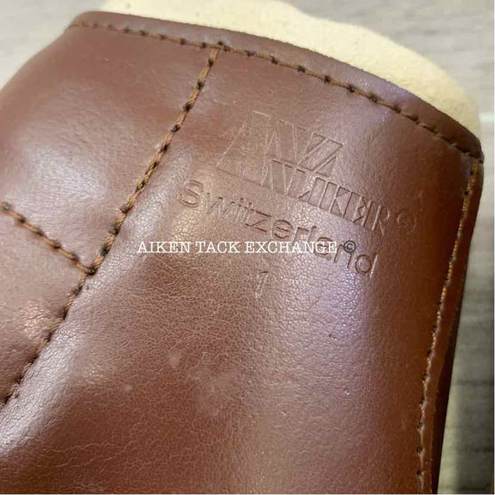 Courbette Laz Anliker Gygax Leather/Sheepskin Fetlock Boots, Size 1