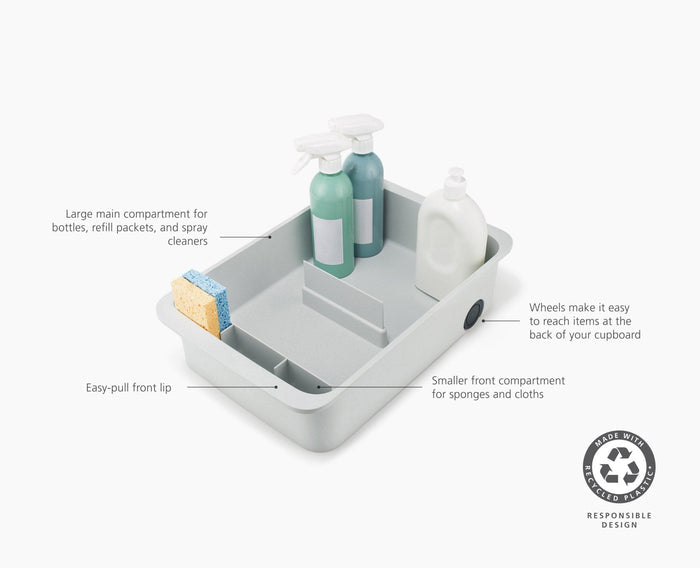 [half-width] CupboardStore™ Large Easy-Access Storage Caddy