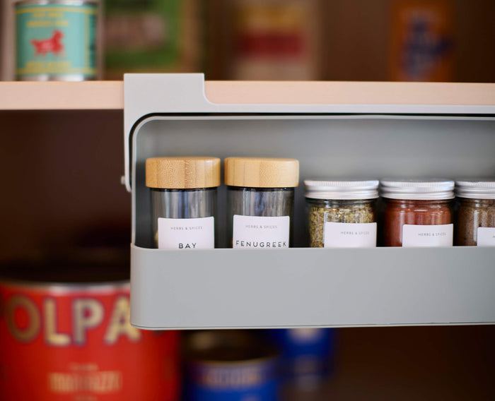 [half-width] CupboardStore™ Under-Shelf Spice Rack