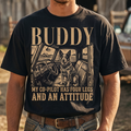 Custom Pet Photo And Name Unisex T-Shirt Gift for Farmers