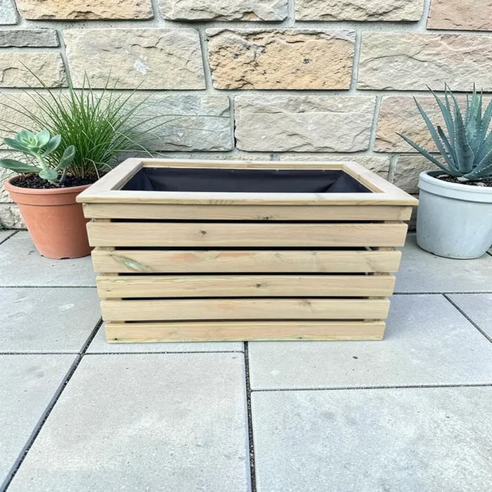 Customisable Cladded Wood Planter