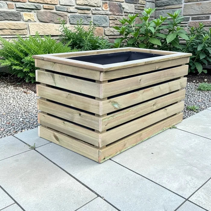 Customisable Cladded Wood Planter