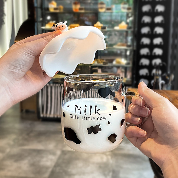 Cute Cow Milk Mug pattern 500ml - myfunfarm