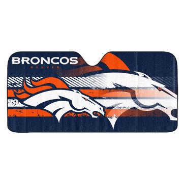 Denver Broncos Auto Sunshade 59" x 29.5"