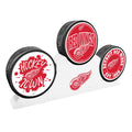 Detroit Red Wings - 3 Puck Podium Set