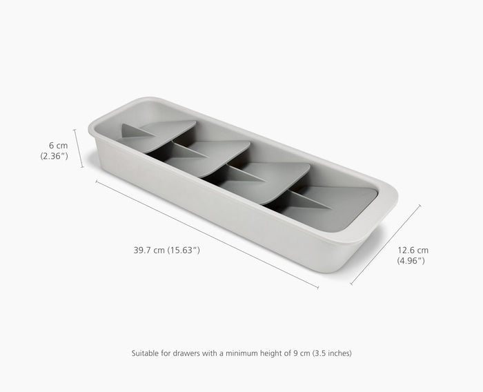 [half-width] DrawerStore™ Compact Tiered Cutlery Organiser