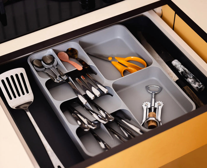 [lifestyle] DrawerStore™ Expanding Cutlery, Utensil & Gadgets Organiser - 85166 - Image 2