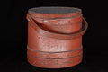 Early American Primitive Firkin Bucket
