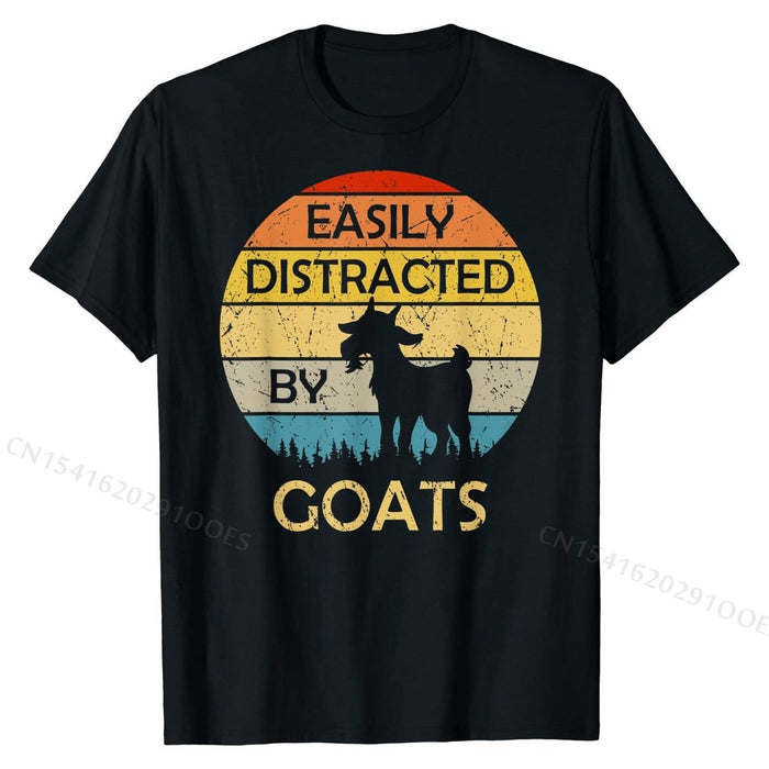 Easily Distracted By Goats Unisex T-Shirt