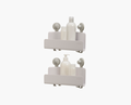[hidden] EasyStore™ 2-piece Corner Shower Shelf Set - 70550 - Image 1