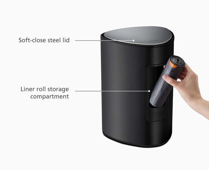 [half-width] EasyStore™ 5L Pedal Bin - 70595 - INFO
