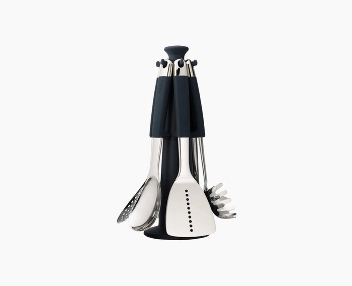 [hidden] Elevate™ Steel Utensils Carousel Set - 95029 - Image 1