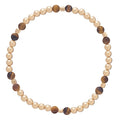 Enewton Design Essence 4MM Gold Bracelet Tiger Eye