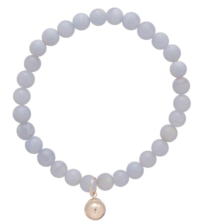 Enewton Design Promise Clarity Blue Lace Agate Bracelet