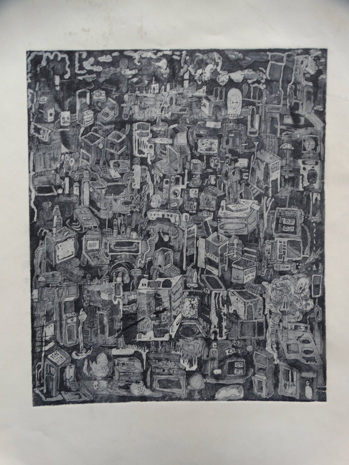 Factory Litho Mid-Century Urban Vision
