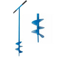 fence post garden auger for hazel hurdles woven wood