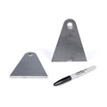 Flat Bottom Tabs - Tapered - TALL "Steven Tab"