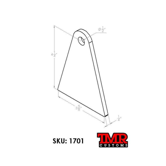 Flat Bottom Tabs - Tapered - TALL "Steven Tab"