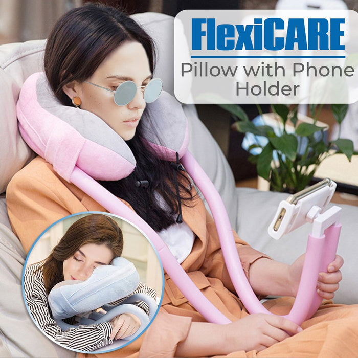 FlexiCARE Pillow with Phone Holder