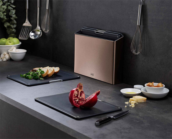 [hidden] [lifestyle] Folio™ Steel 4-piece Chopping Board Set - 60172 - Image 2