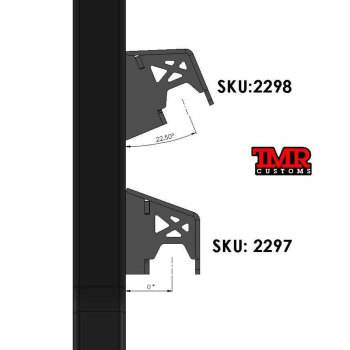 Frame Mount Upper Link Bracket (0 or 22 degree offset)