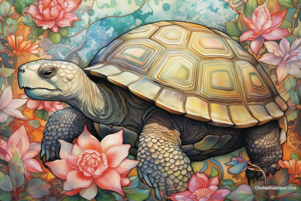 Glorious Beautiful Turtle