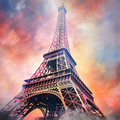 Glorious Eiffel Tower In Paris