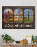 God Bless the Farmer-Gallery Wrapped Canvas Prints