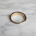 Gold Plated Pinky Promise Ring