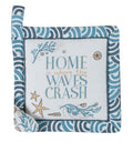 GOLDEN SEAS STARFISH AND SEASHELLS DESIGN POTHOLDER