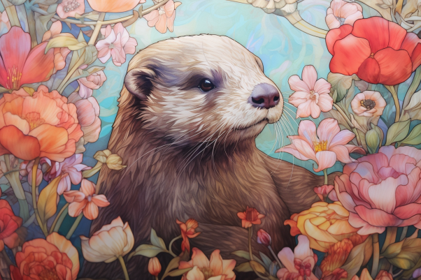 Graceful Little Otter