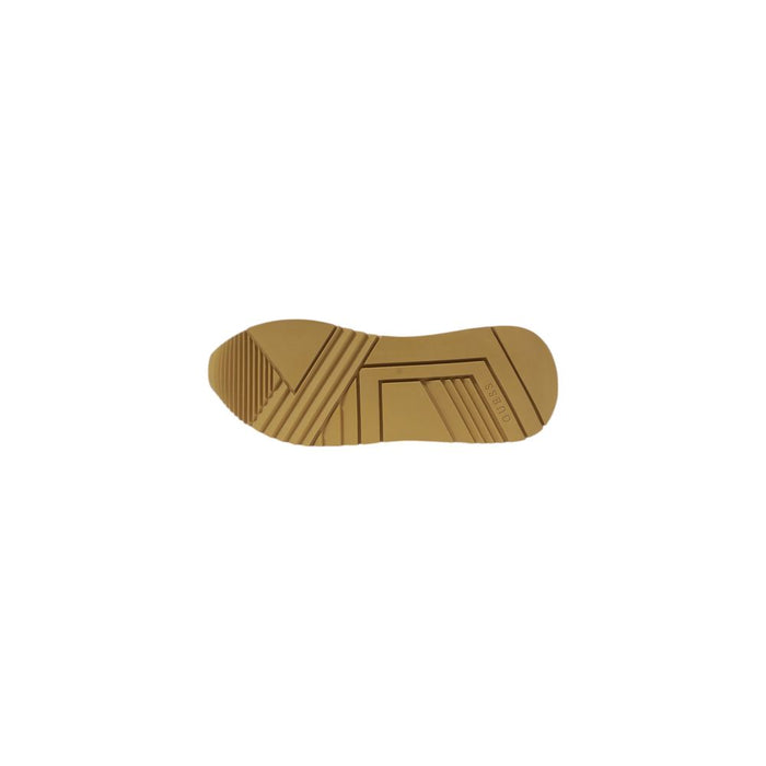 Guess Beige Polyester Low Top Sneakers - Close-up view