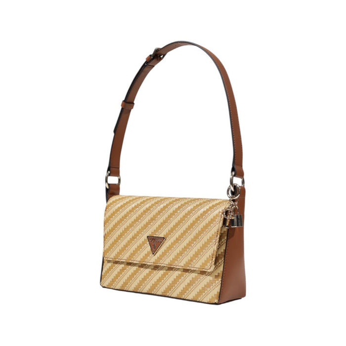 Guess Beige Polypropylene Handbag - Back view