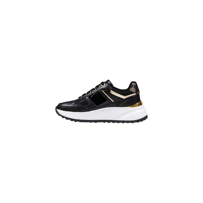 Guess Black Polyethylene Chunky Sneakers - Back view