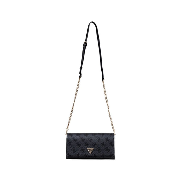 Guess Gray Polyethylene Clutch Bag