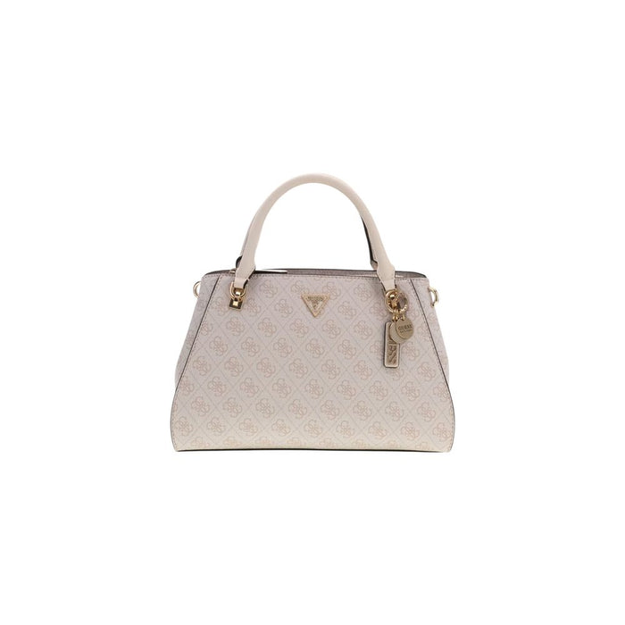 Guess White Polyethylene Handbag