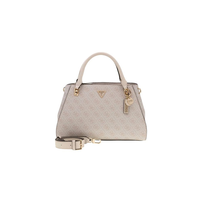 Guess White Polyethylene Handbag