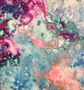 Hand Dyed Tie Dye in Rainbow Colours 42" x 42"