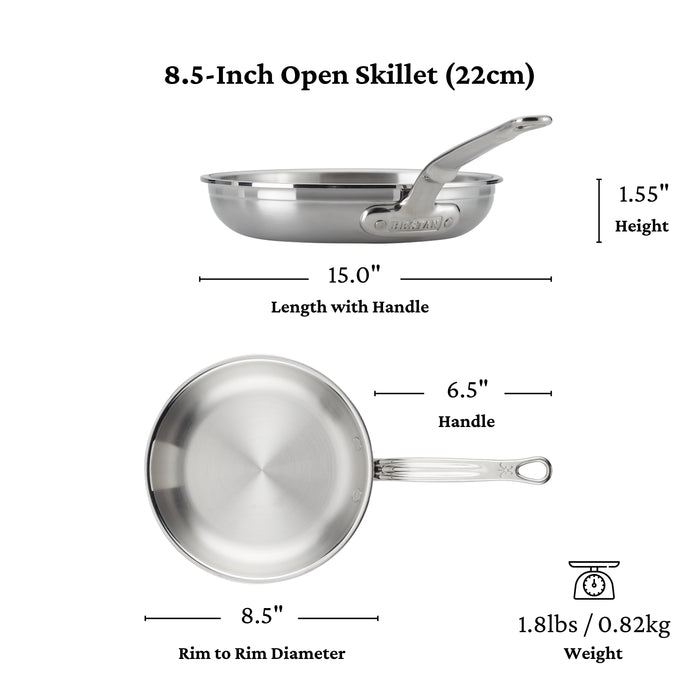 Hestan Probond Open Skillet 8.5 Inch
