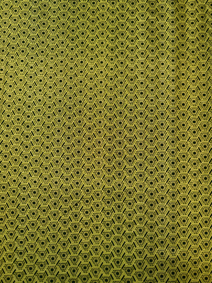Imperial Collection - Graceful Cranes - Hexagons in Jade