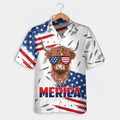 Independence United States - Highland Cattle design - myfunfarm