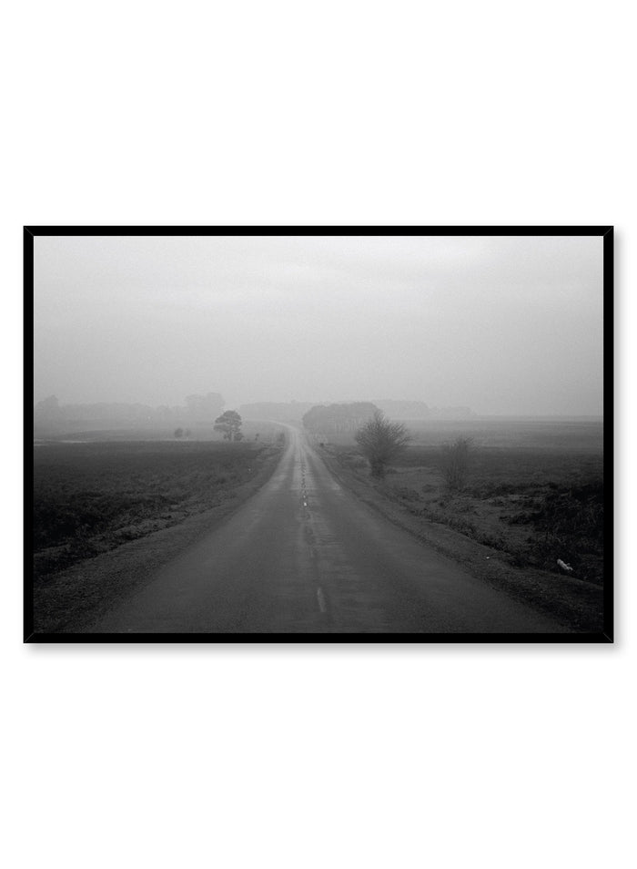 Minimalist design poster by Opposite Wall with Into the Mist photography