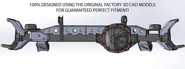 Jeep JK Inner C/Knuckle Gussets - FORMED