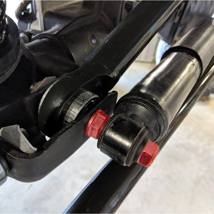 Jeep Steering Stabilizer Relocation Bracket - Fits JK/JL/JT