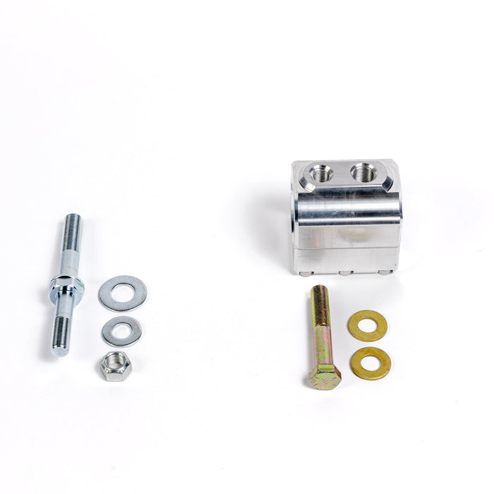 Jeep Steering Stabilizer Relocation Bracket - Fits JK/JL/JT