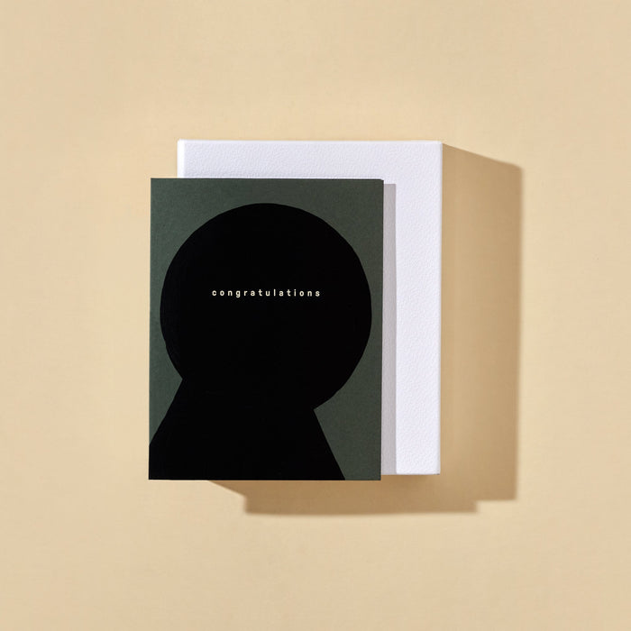 Key Congrats Card