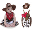 Kid Clothes Sets Carnival Fancy Dress Party Costume Cowboy Outfit - myfunfarm