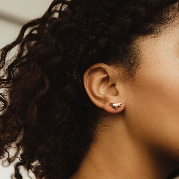 Beacon Earrings | Kiki Koyote Earrings | Minnesota Made Jewelry | Golden Rule Gallery | Excelsior, MN
