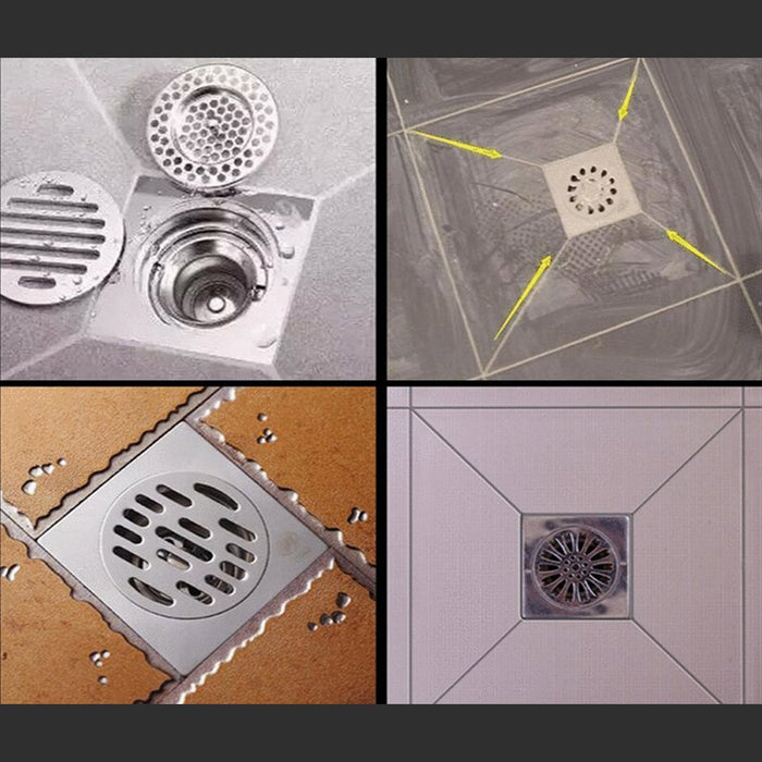 KIXX Multifunction Floor Drain Triangle Ruler